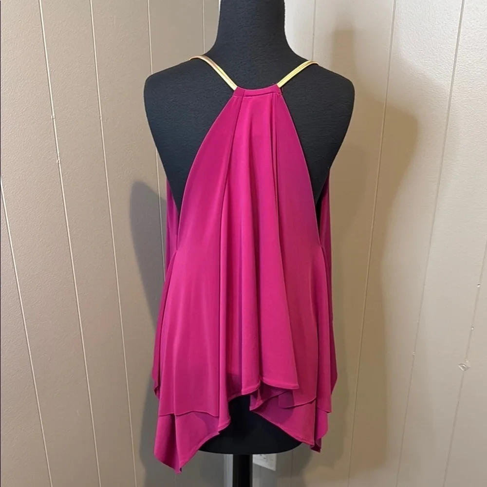 NWT Express women’s Small Gold Strap Sleeveless Camisole